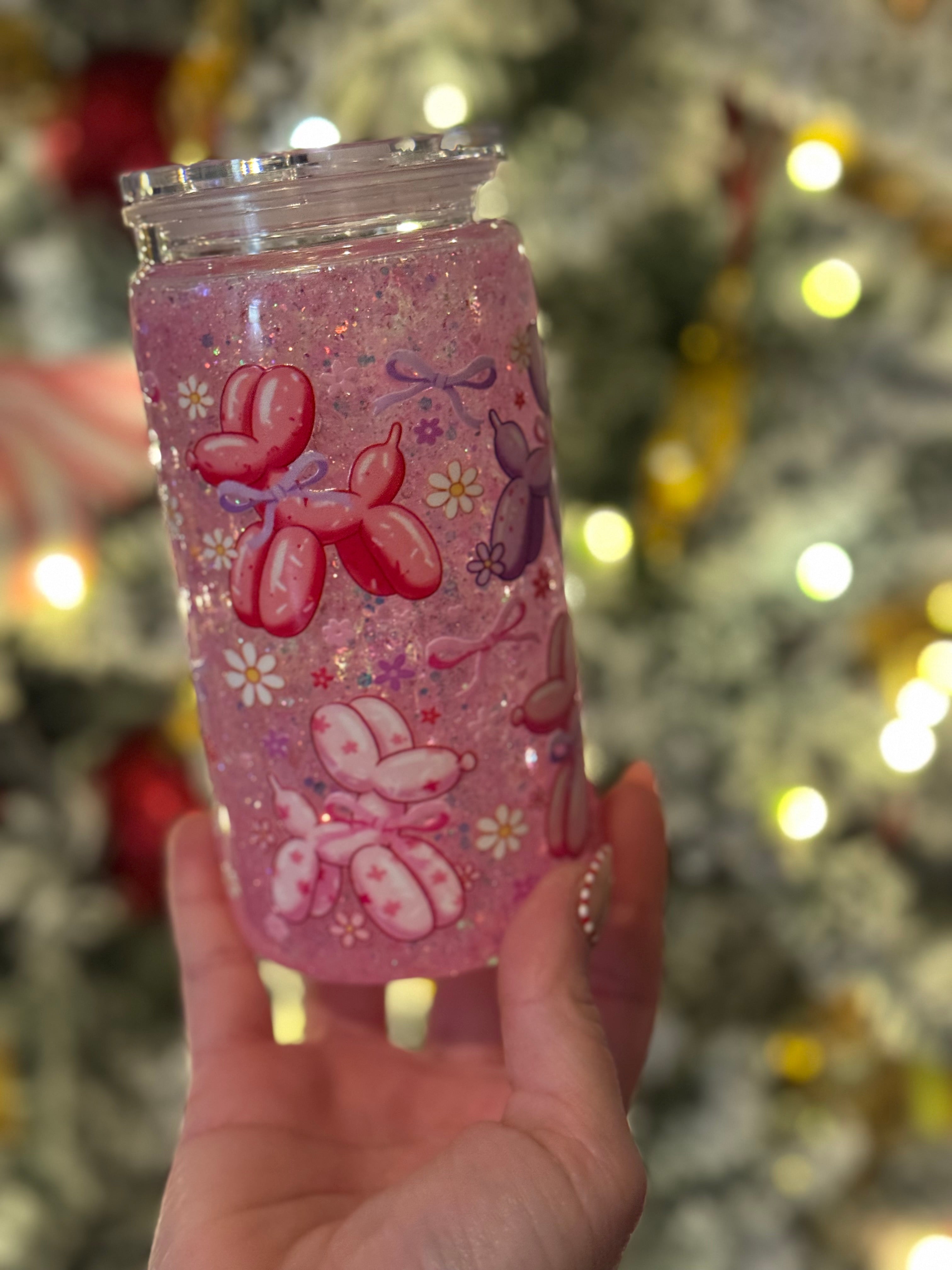 Snow globe tumblers
