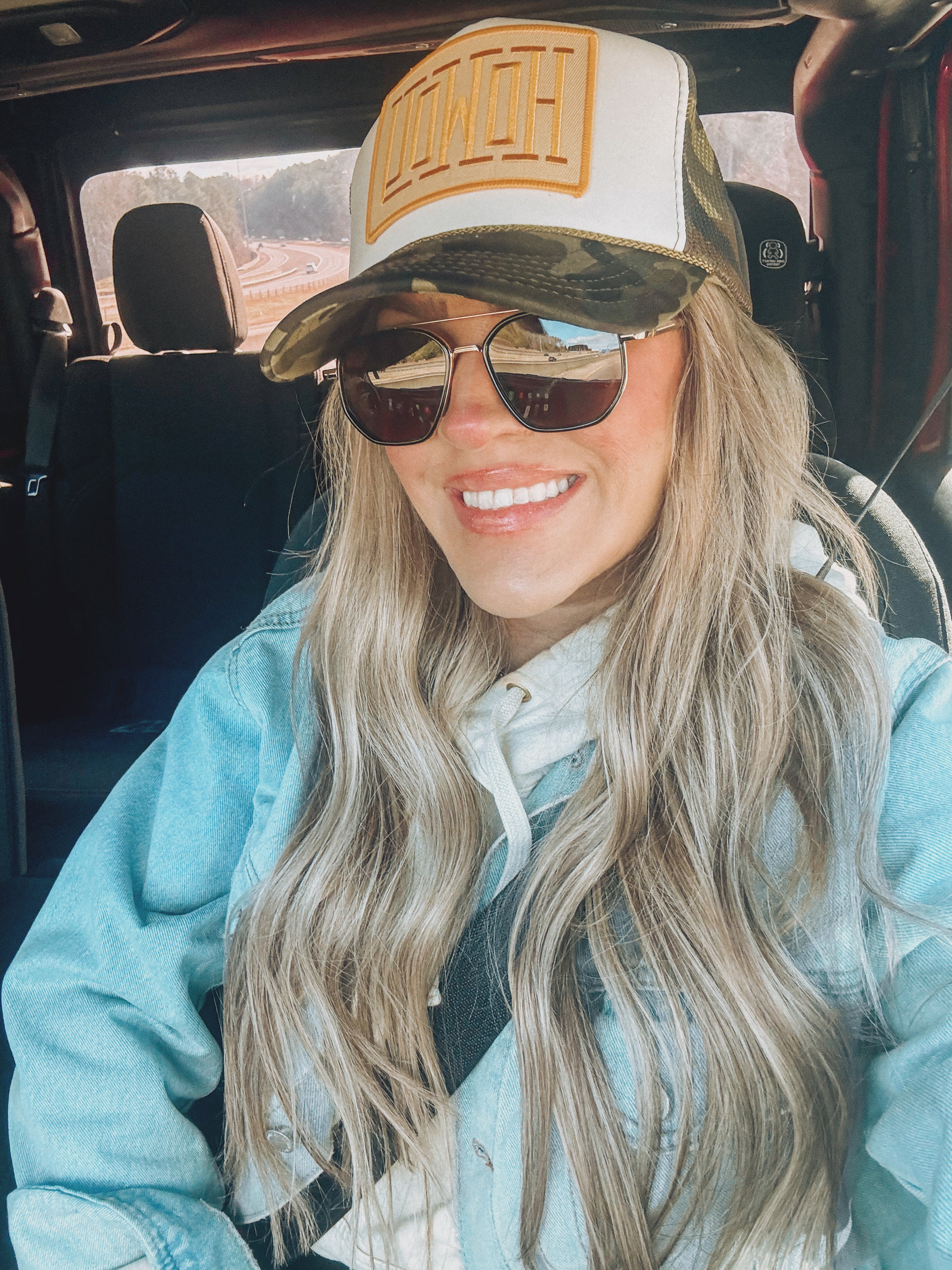 HOWDY patched yellow/gold