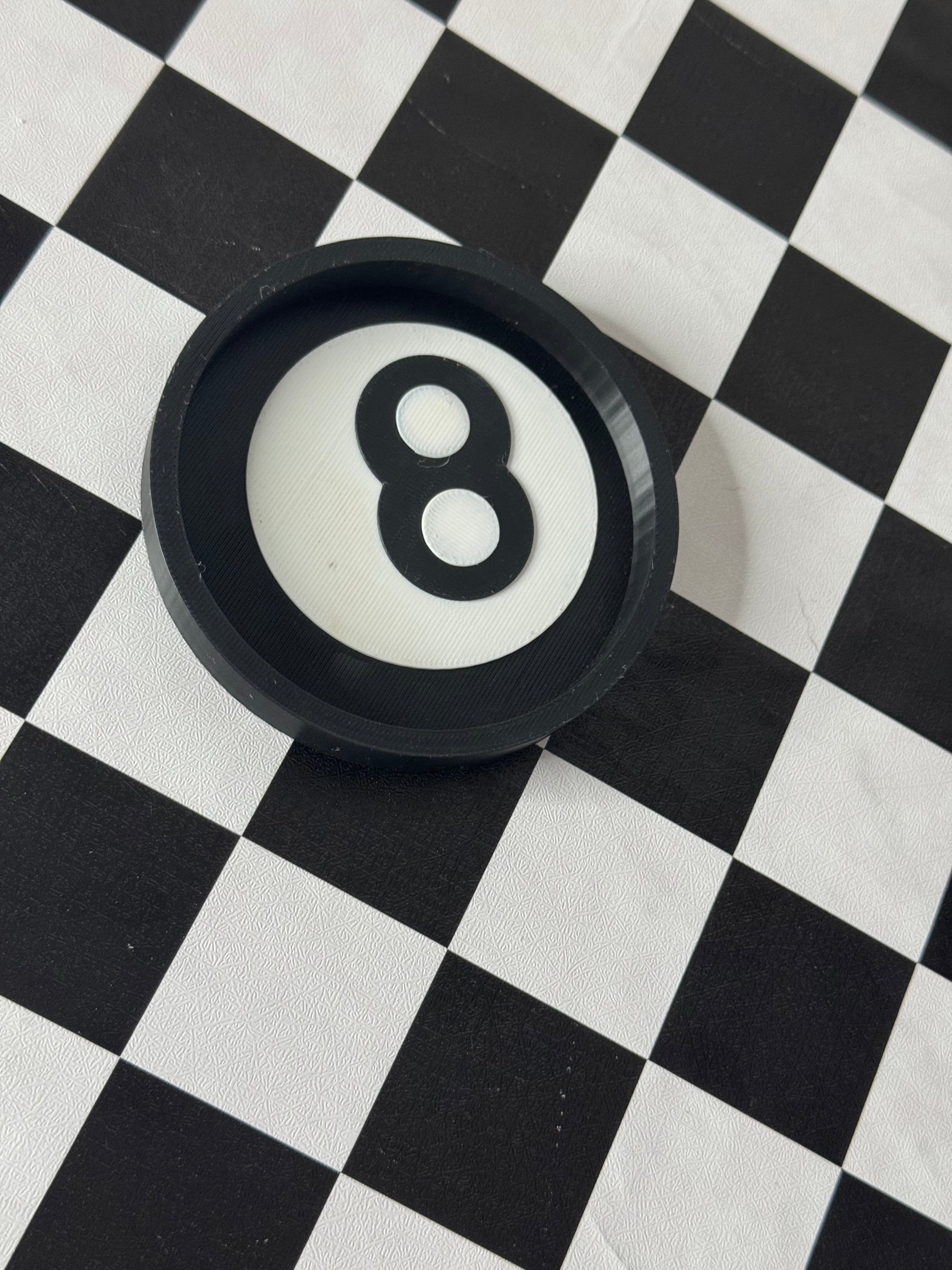8 ball trinket tray
